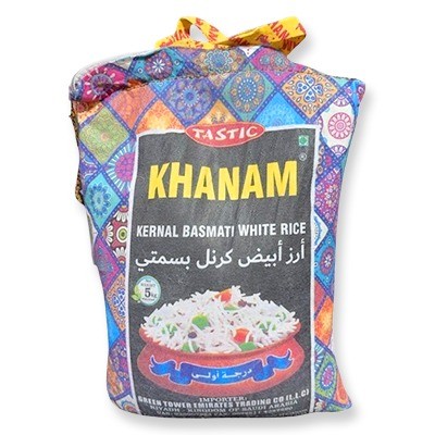 Khanam Kernal Basmati Rice 8*5kg